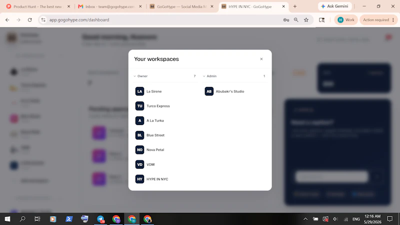 GoGoHype screenshot 4