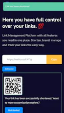 Mahlx Url Shortener gallery image