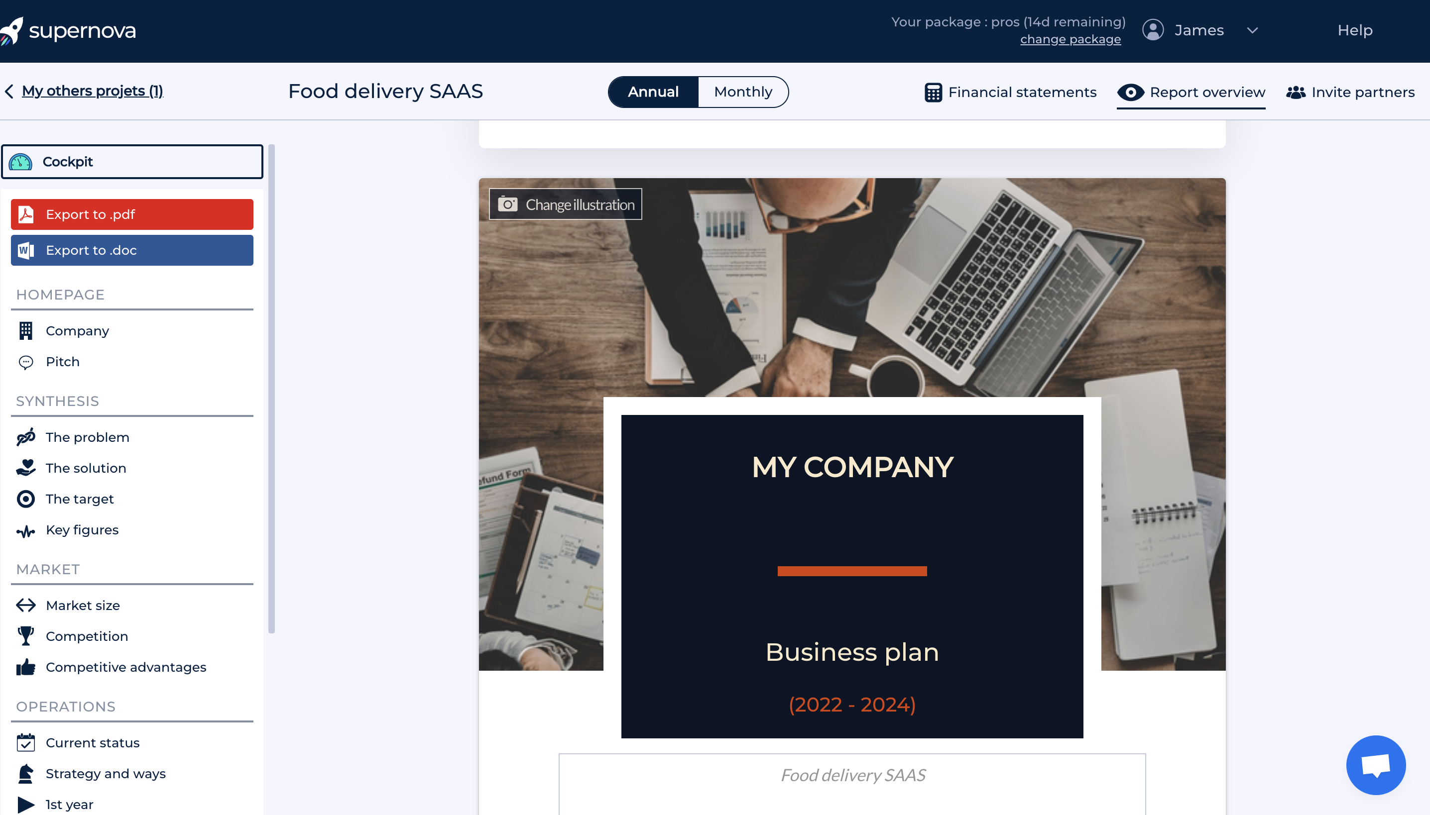 Supernova - Build your business plan in an easy and delightfull way ! media 5