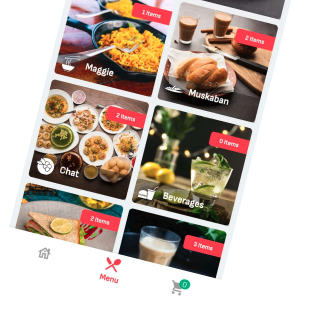 Mídia 5 de Aplicativo de pedidos de comida de restaurante - Aplicativo de pedidos de comida de restaurante com menu de código QR - aplicativo Flutter