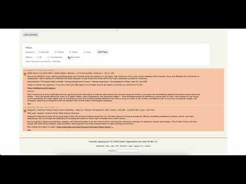 HN Hiring Pro gallery image