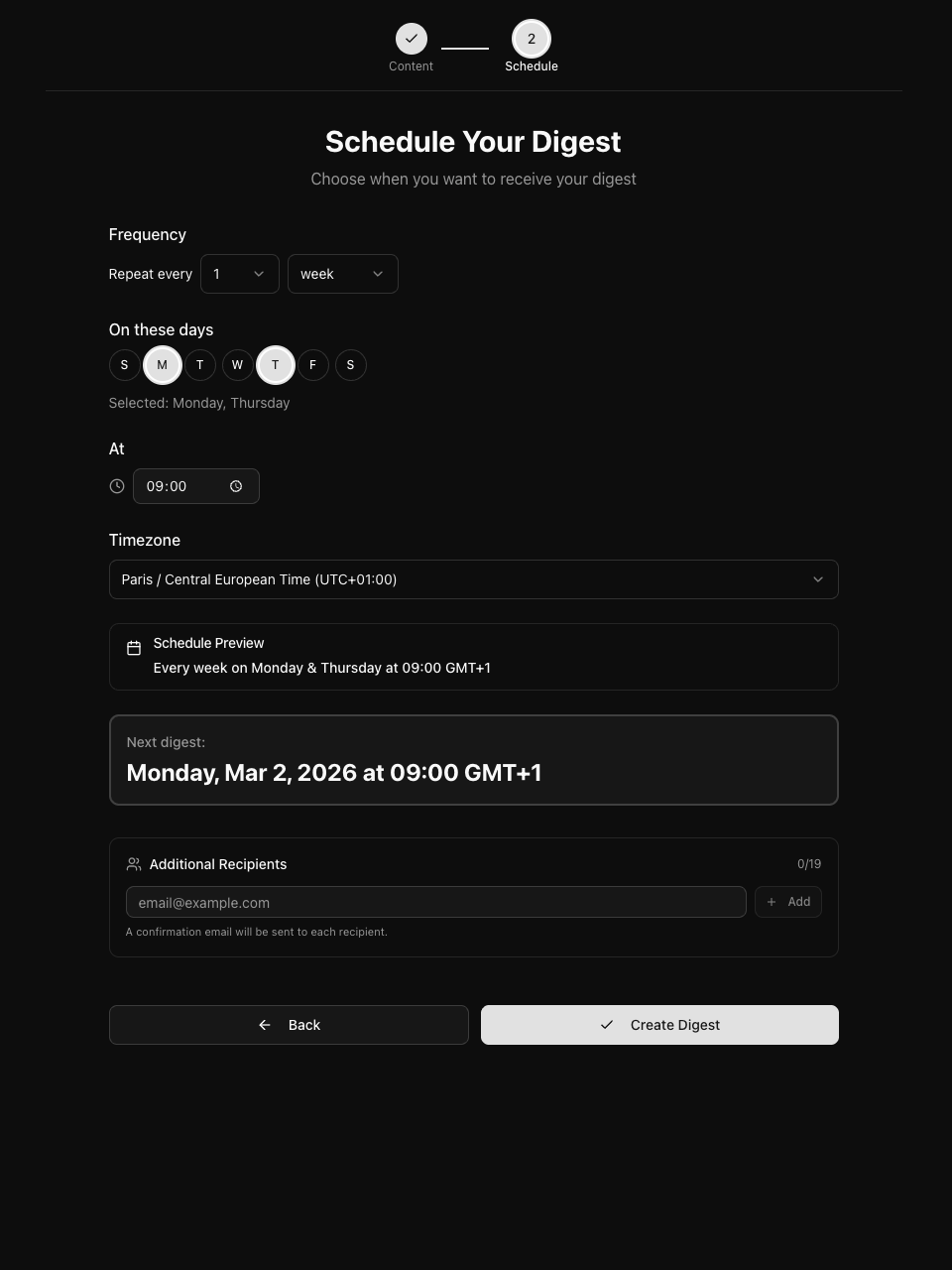summry - Screenshot 4 showing product features and functionality