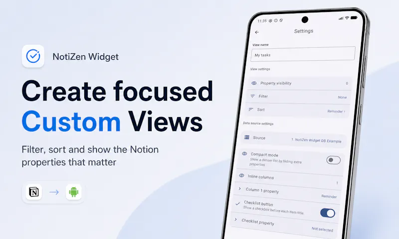 NotiZen Widget screenshot 3