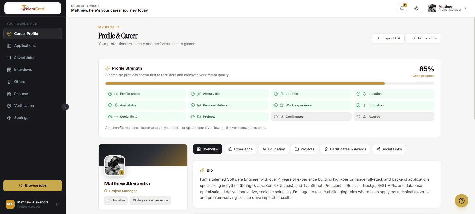 Talentcred gallery image