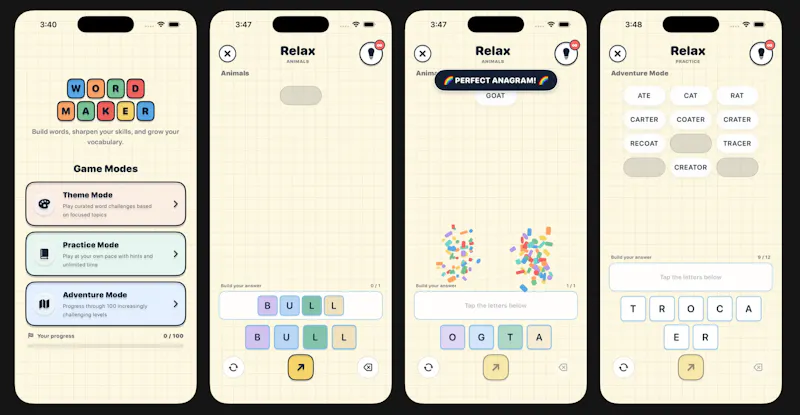 Word Puzzle Games screenshot 1