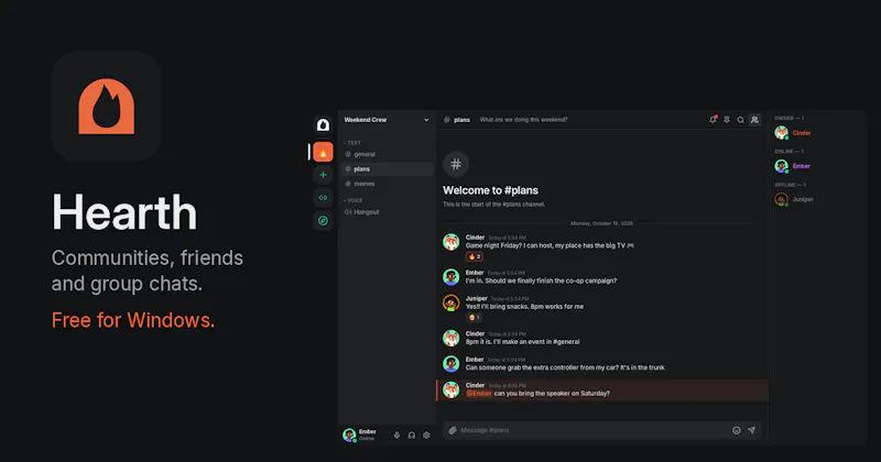 Hearth screenshot 1