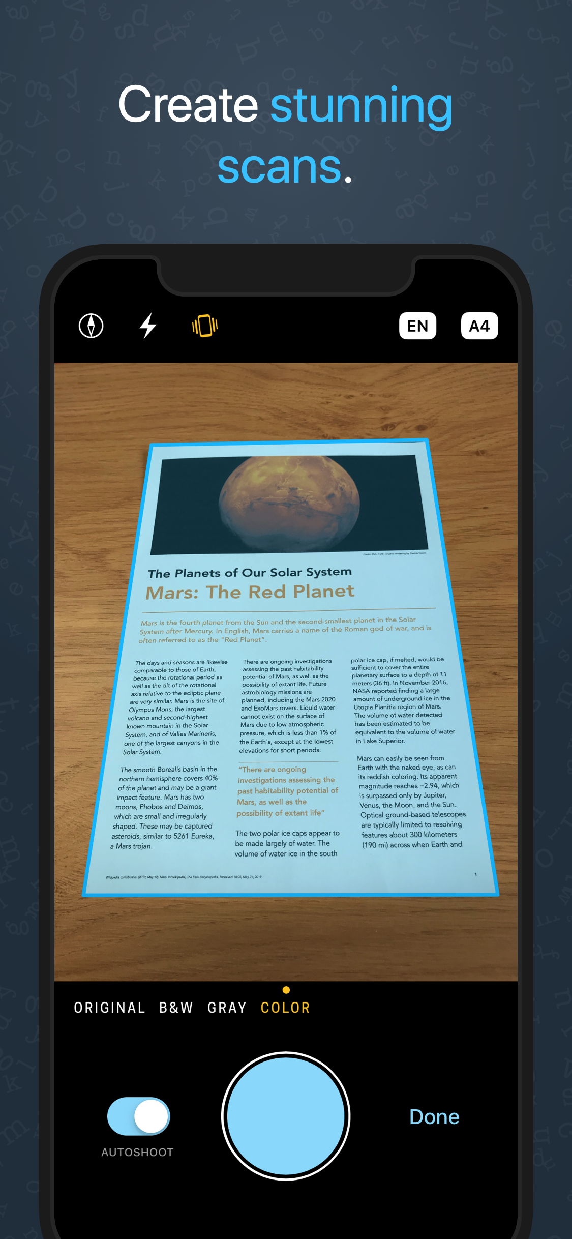 Prizmo 5 › Pro Scanning + OCR gallery image