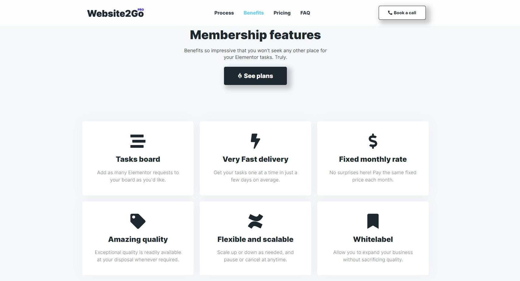 وسائط Website2Go - خدمات Elementor كاشتراك لتوسيع نطاق عملك 2