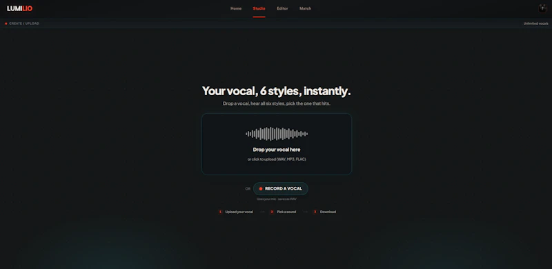 Lumilio screenshot 1