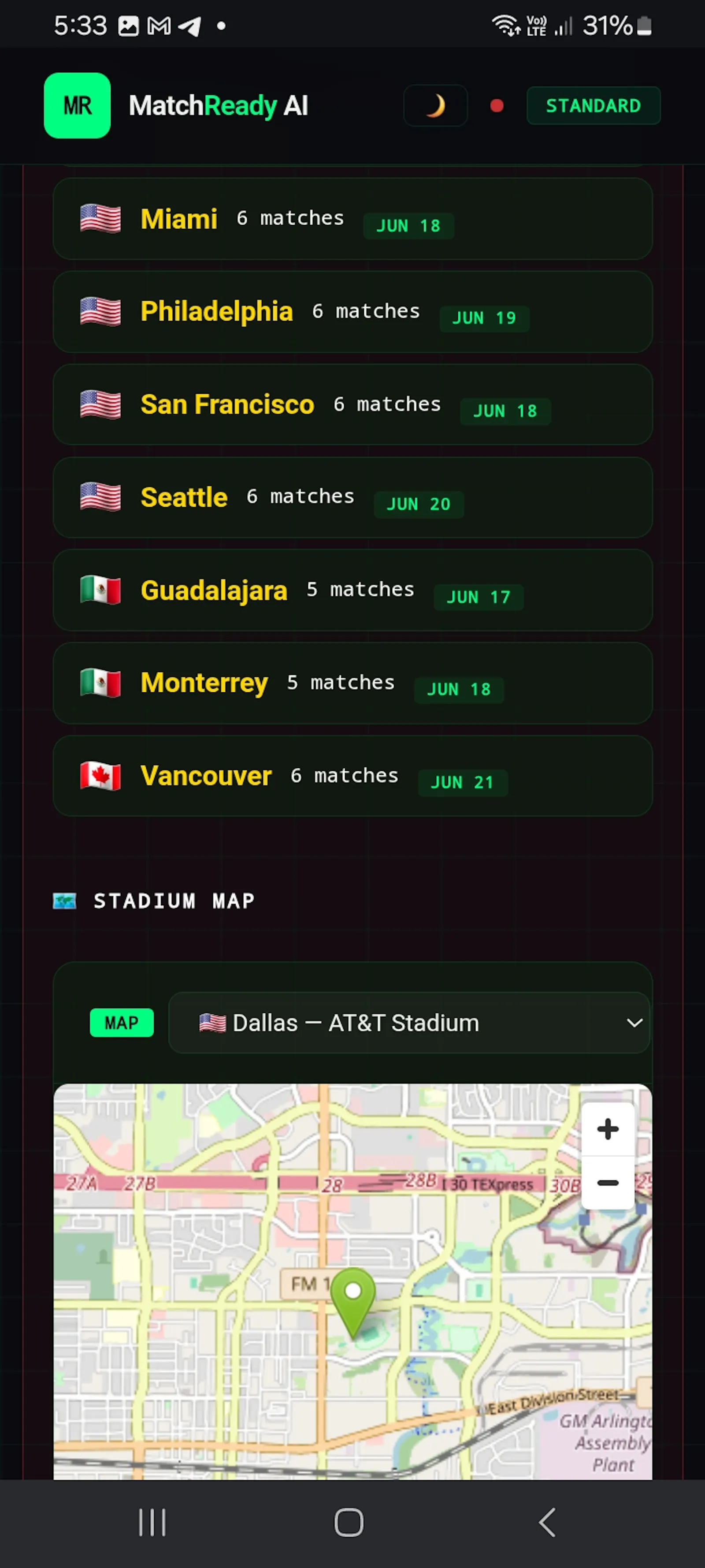 MatchReady AI screenshot 3