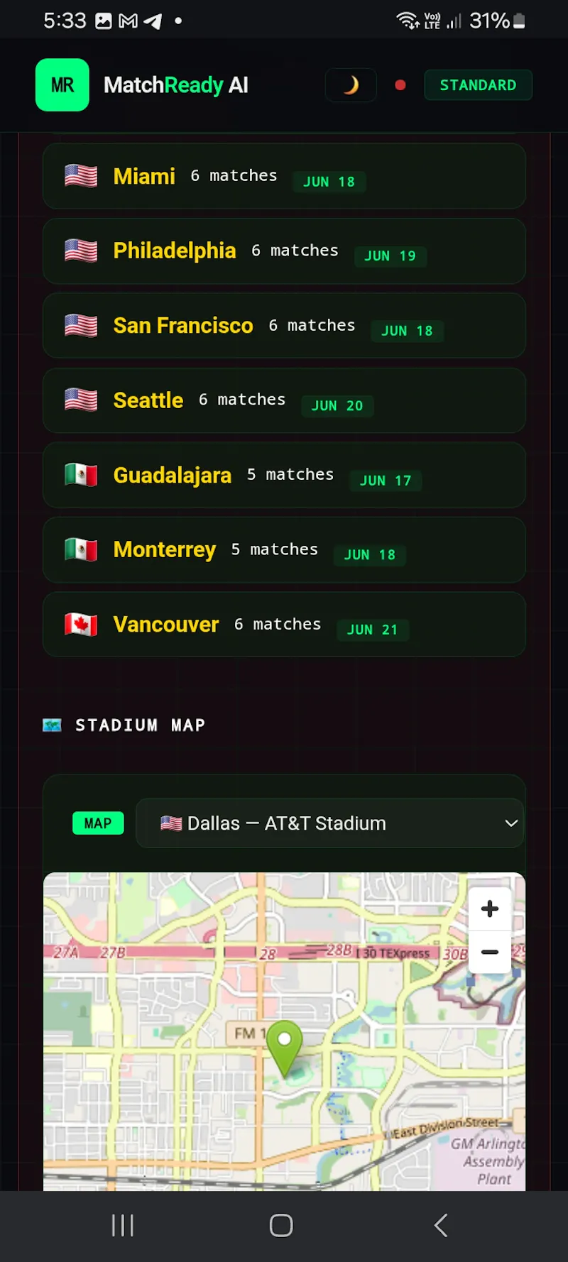 MatchReady AI screenshot 3