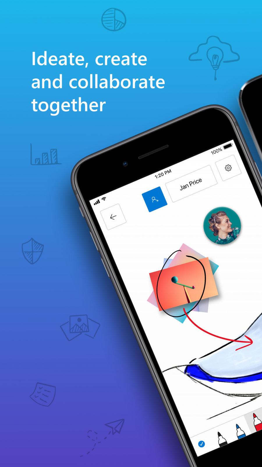 Microsoft Whiteboard for iOS & Web gallery image