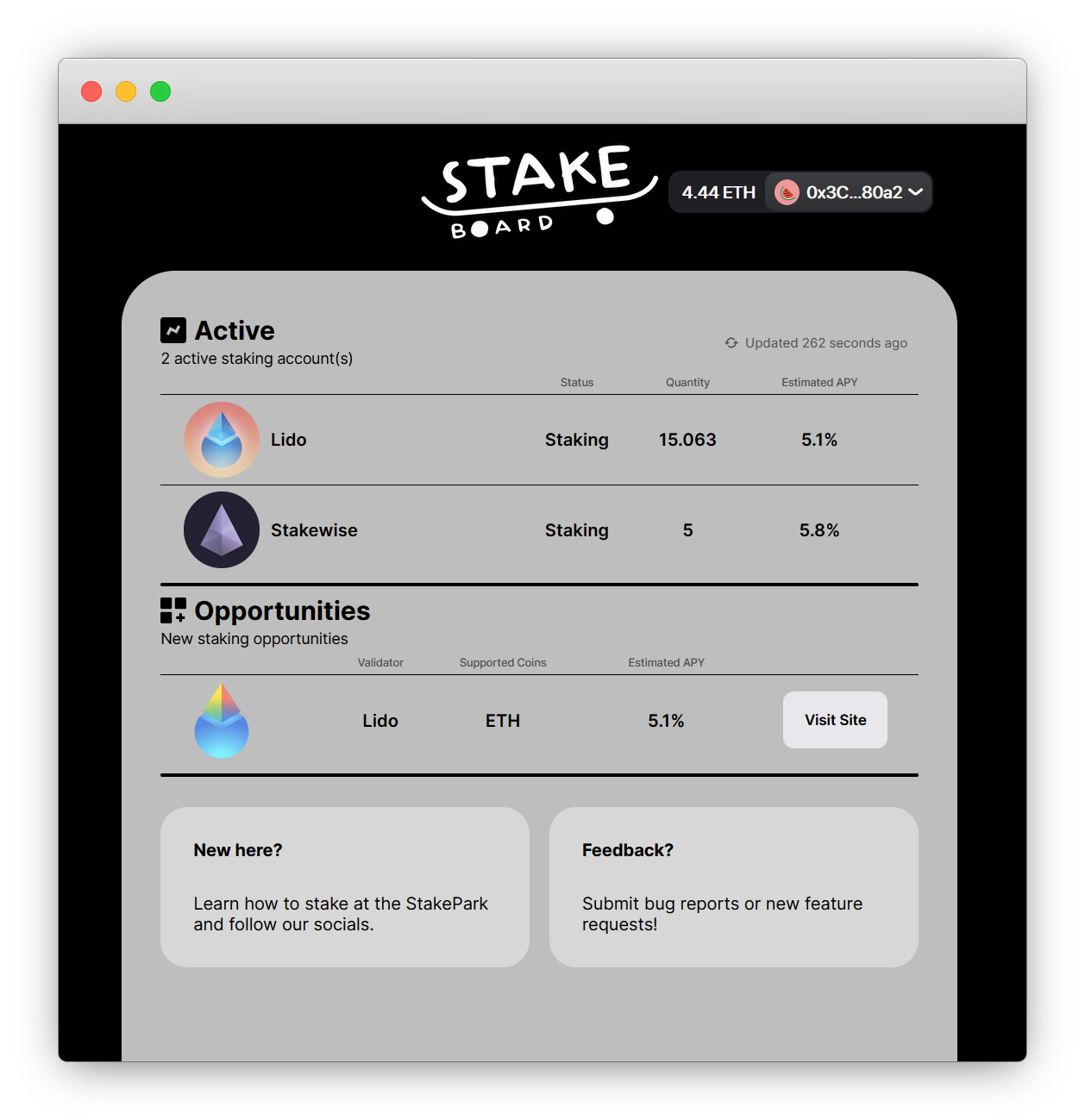 StakeBoard gallery image