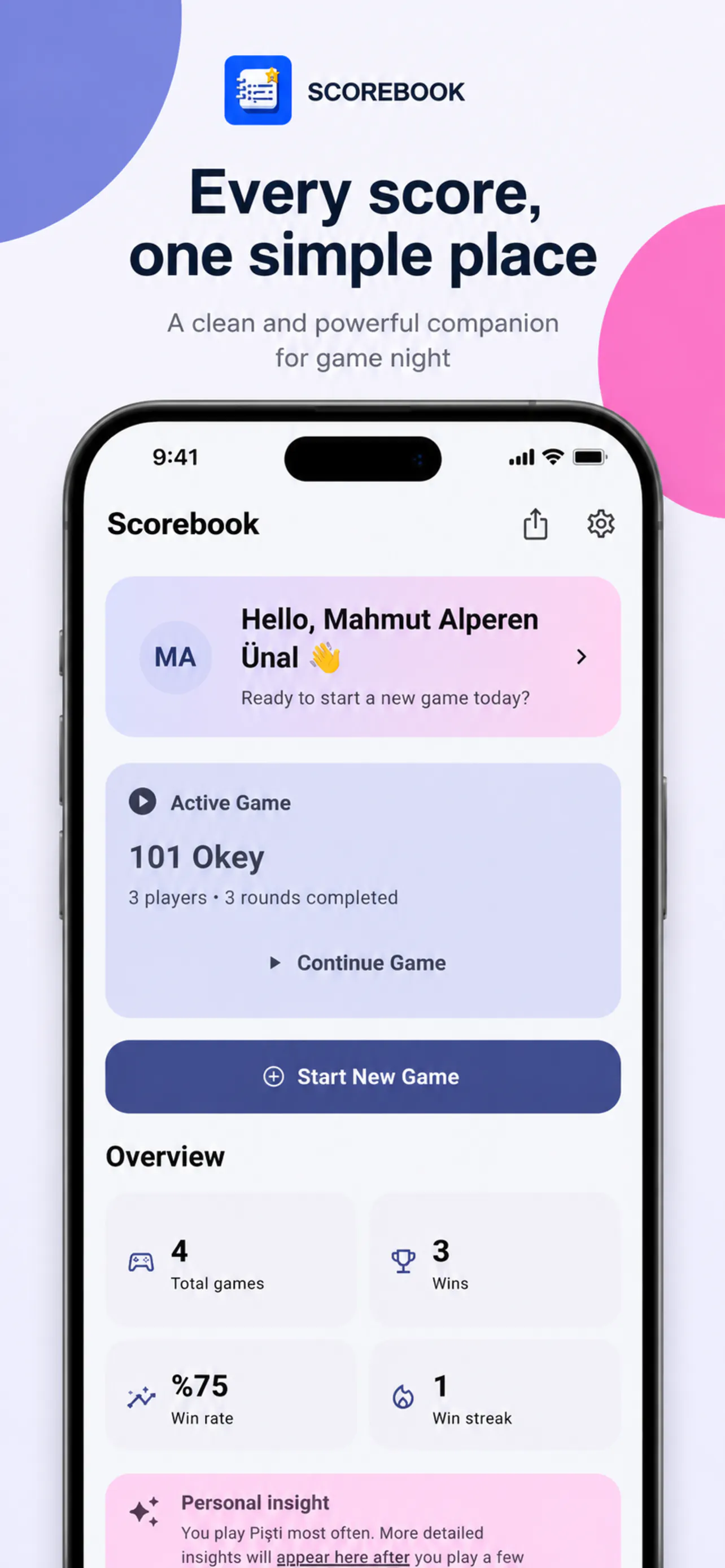Score Book gallery image