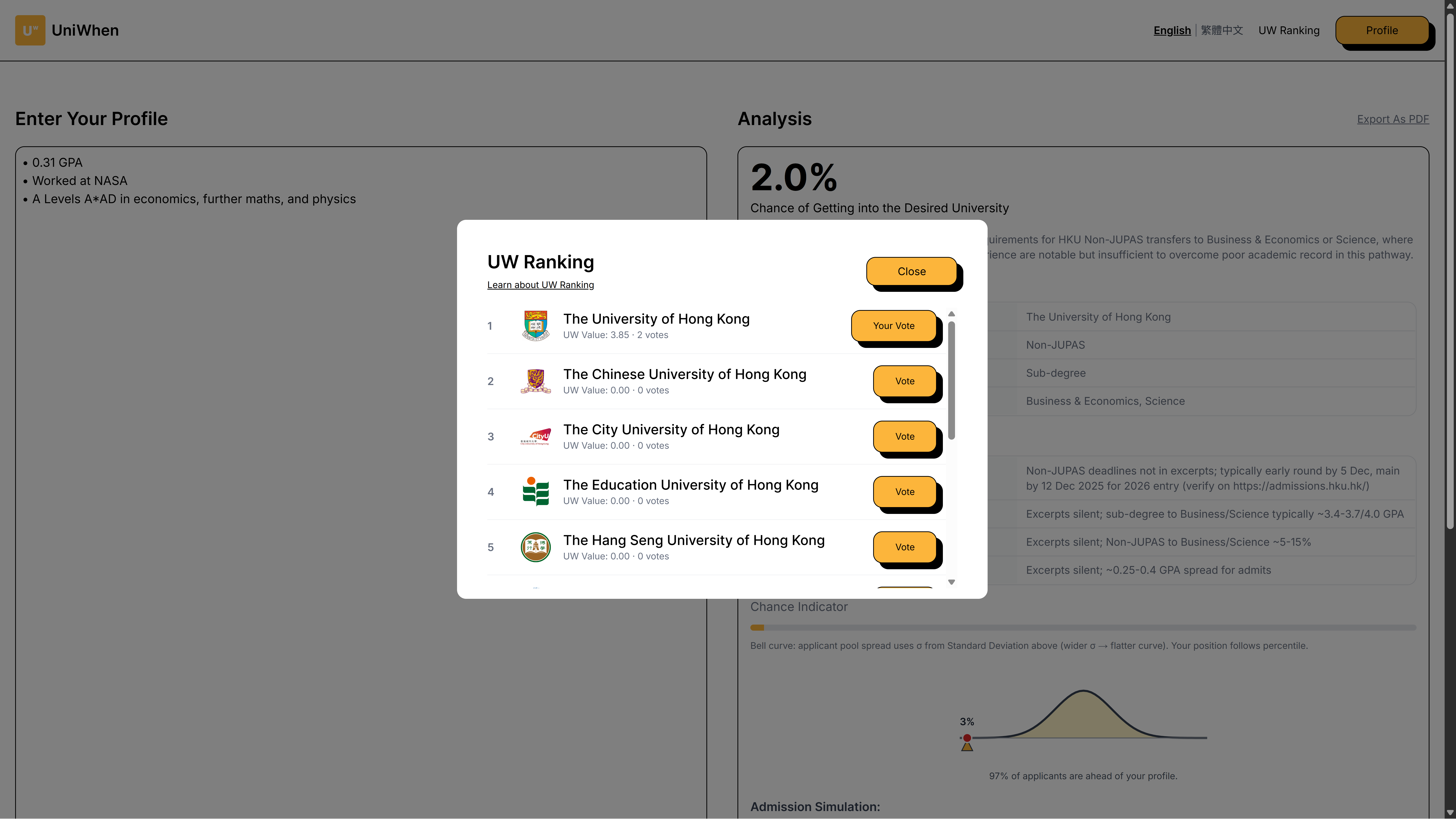 UniWhen gallery image