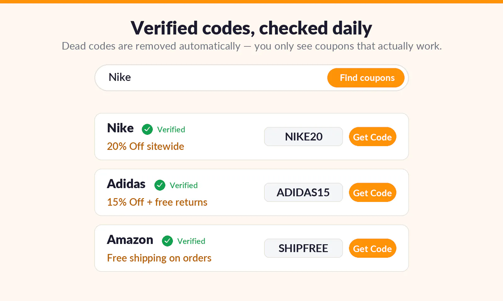 AI Coupon Finder by GetMePromo gallery image
