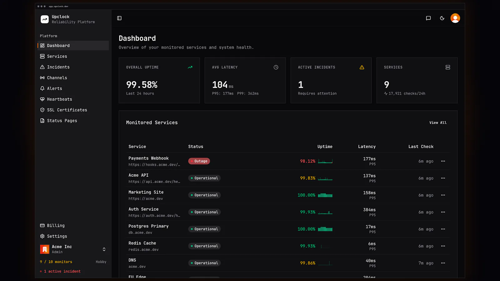 Upclock screenshot 3