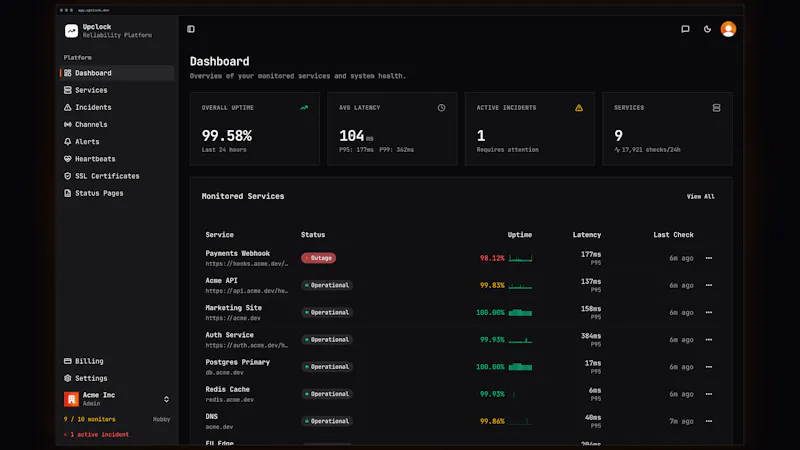 Upclock screenshot 3