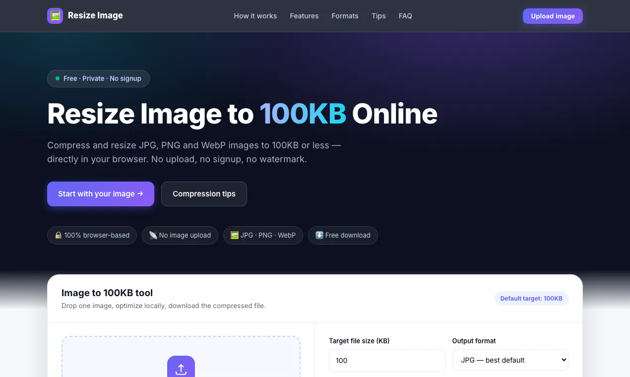 Resize Image gallery image