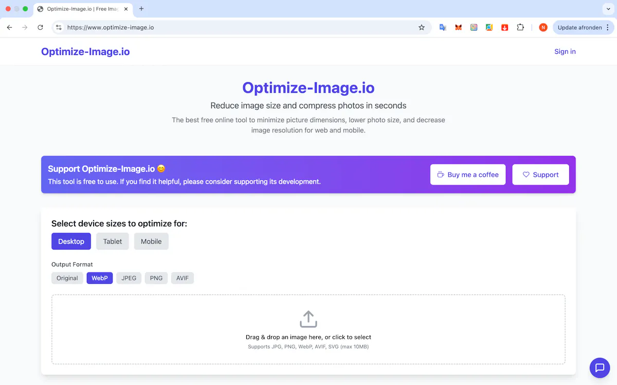 Optimize-image.io