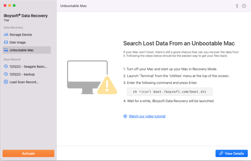 IBOYSOFT Data Recovery voor Mac - Herstel verwijderde of verloren bestanden van elk opslagapparaat op Mac media 4