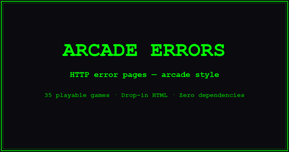 Arcade Errors gallery image