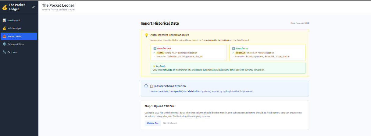 The Pocket Ledger - Screenshot 2 showing product features and functionality