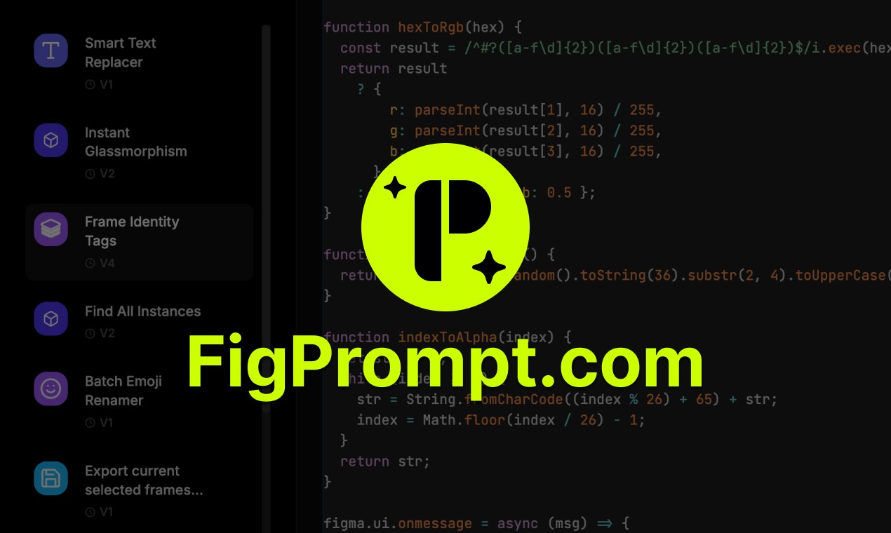 Fig Prompt: Build Figma plugins with just a prompt | Product Hunt