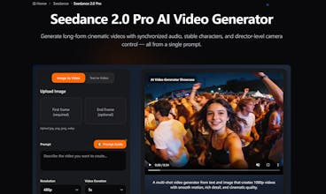 Seedance 2.0 Pro AI Video Generator gallery image