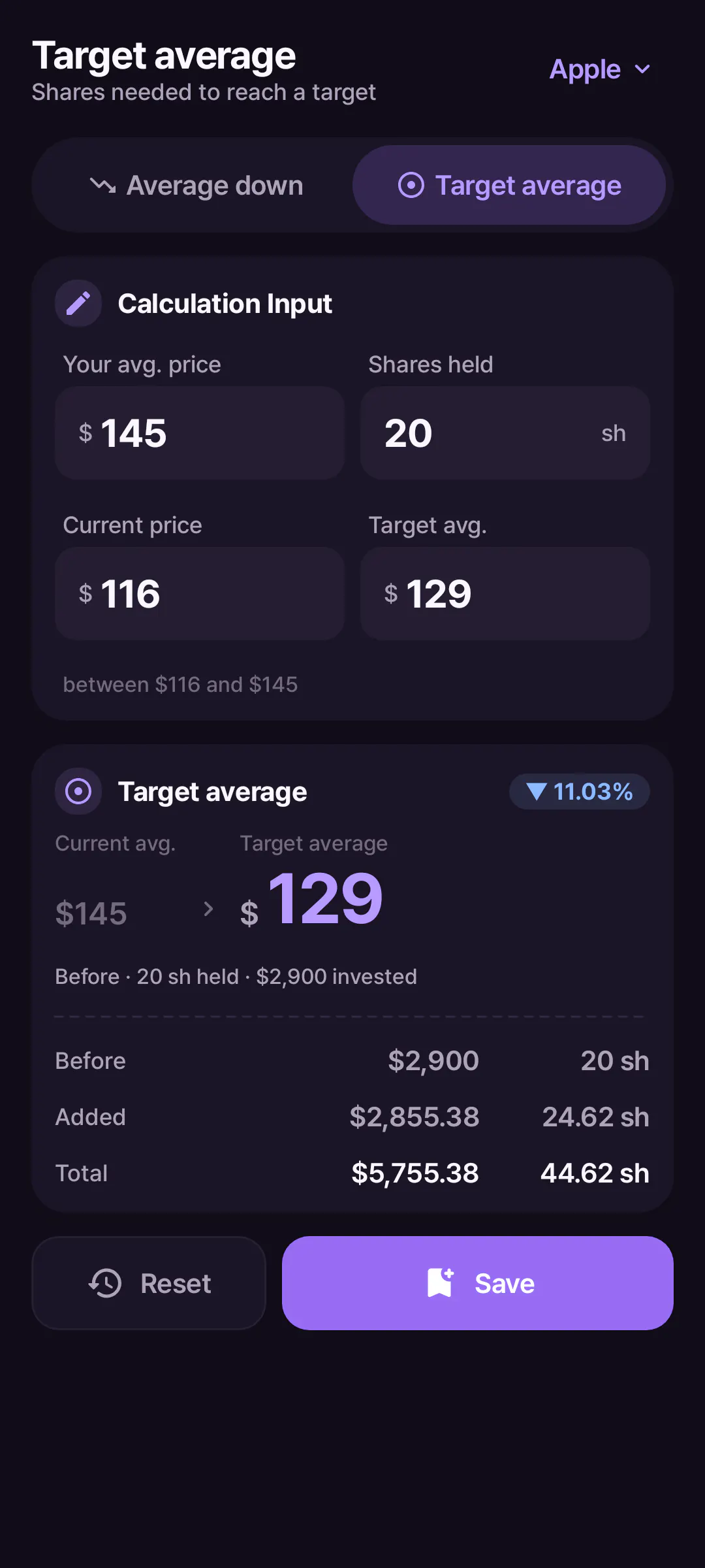 Stock Calculator gallery image