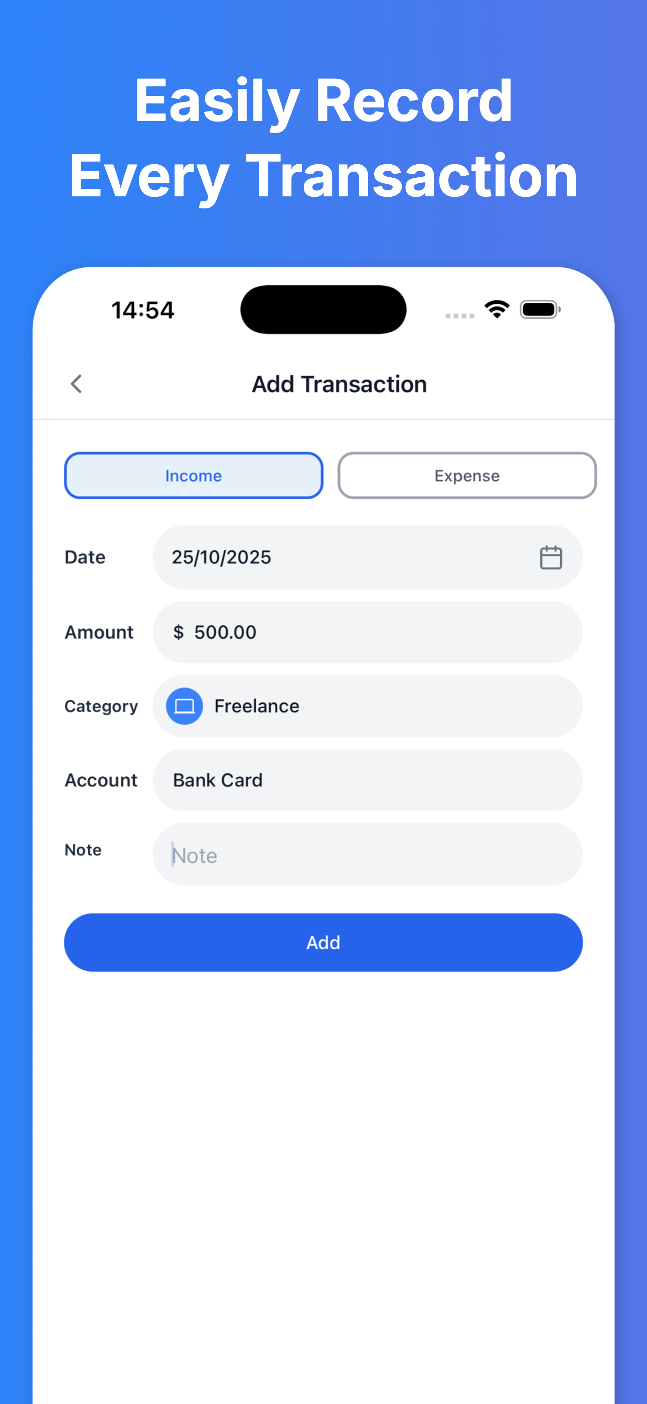 Balanz AI — Money tracker gallery image