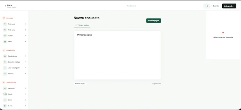 Aura Survey — Vanilla Survey screenshot 3