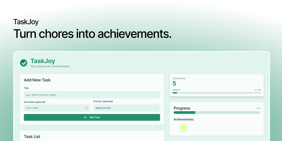 TaskJoy gallery image