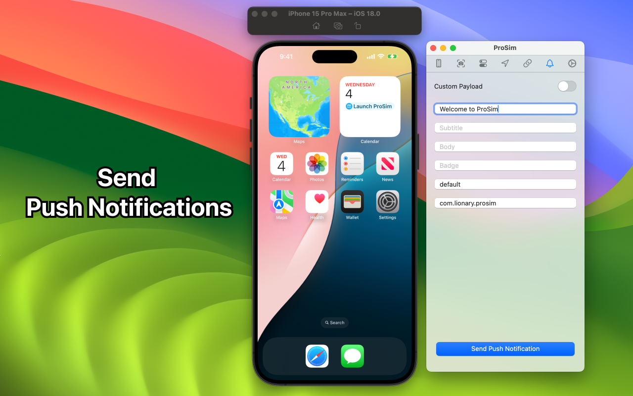 ProSim for Xcode Simulator gallery image