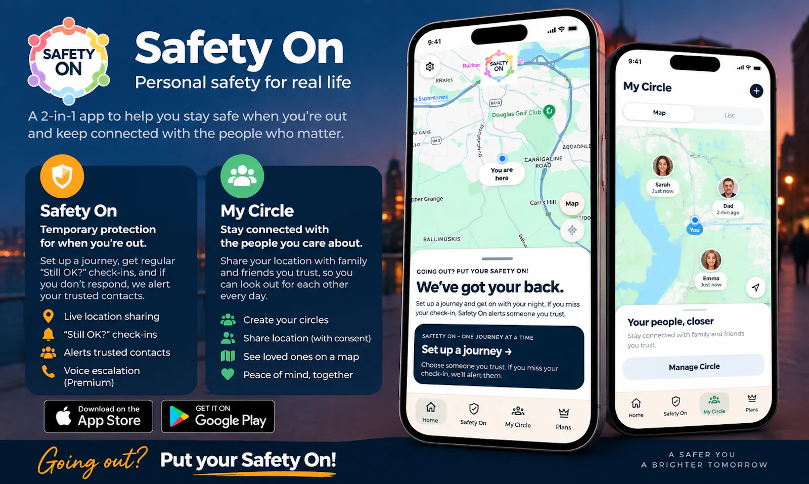 Safety On screenshot 1