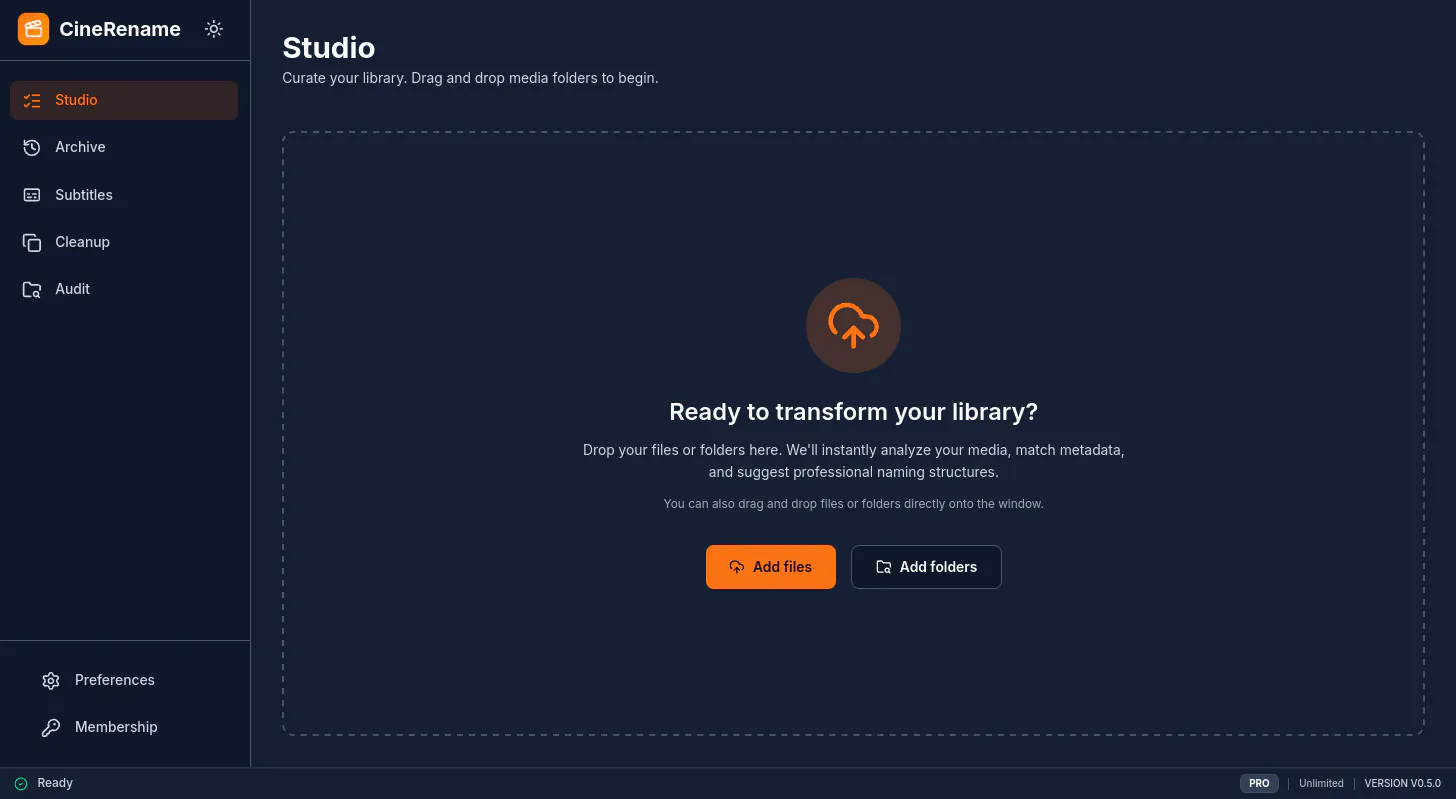 CineRename gallery image