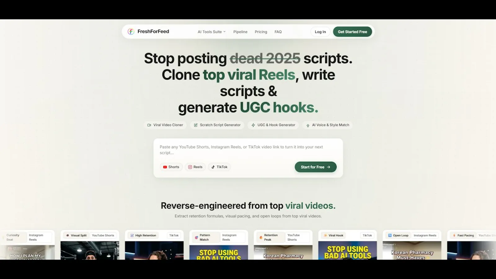 FreshForFeed screenshot 1 (video preview)