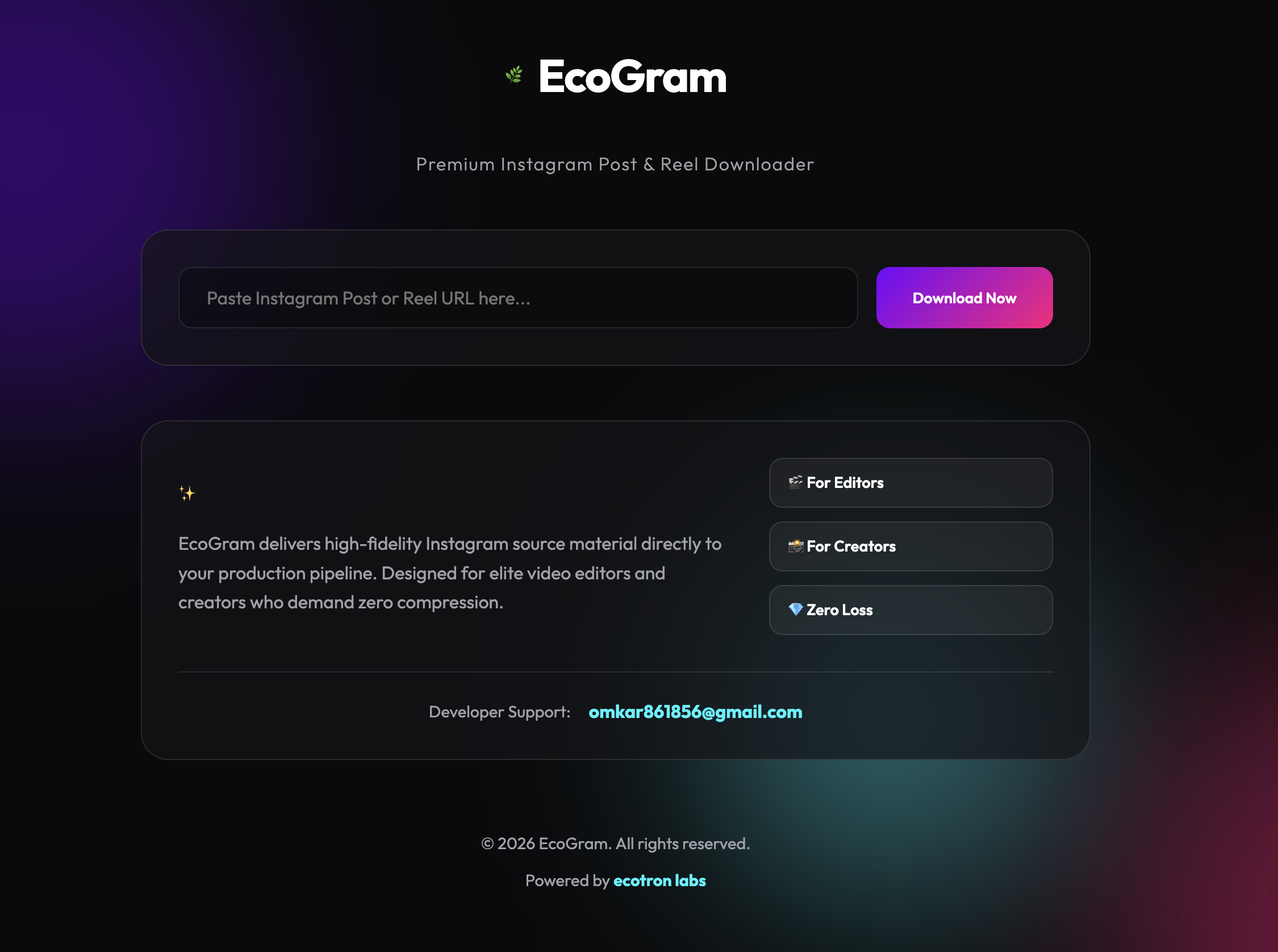 EcoGram gallery image