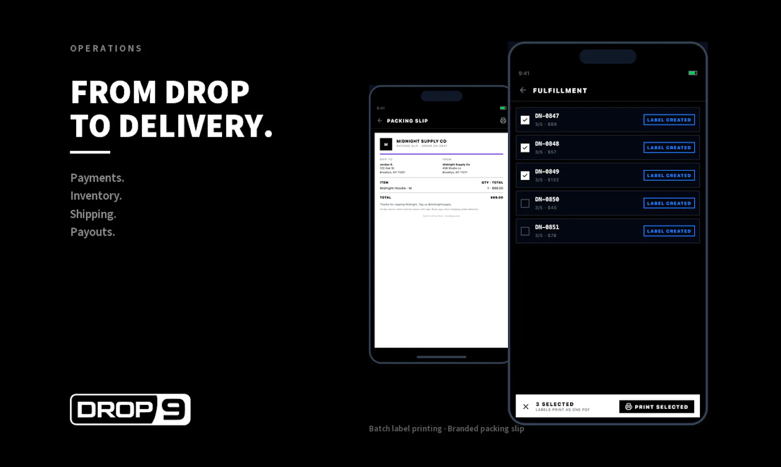 Drop 9 Streetwear Market screenshot 3