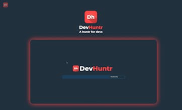 DevHuntr gallery image