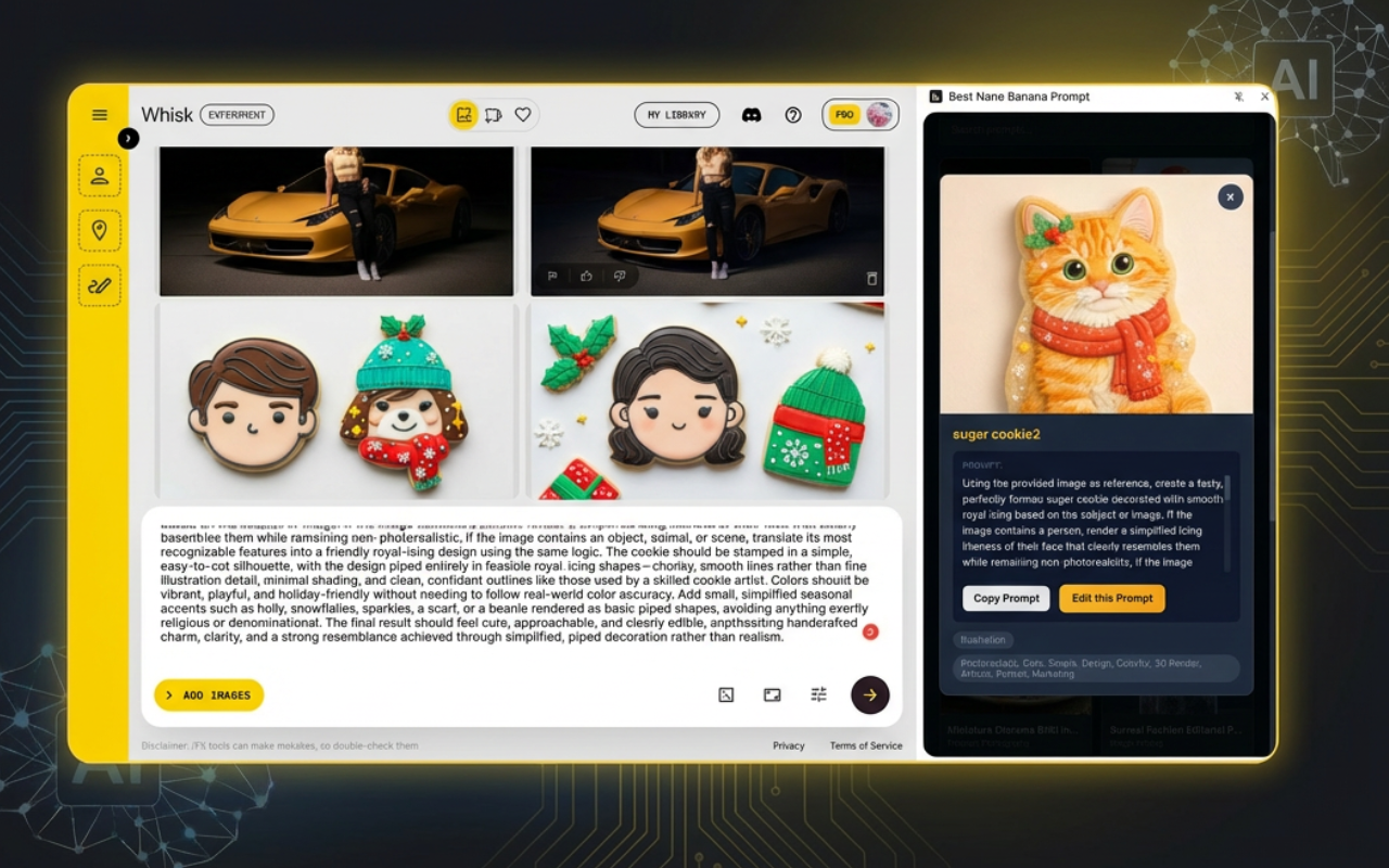 Chrome Extension - Nano Banana Prompt gallery image