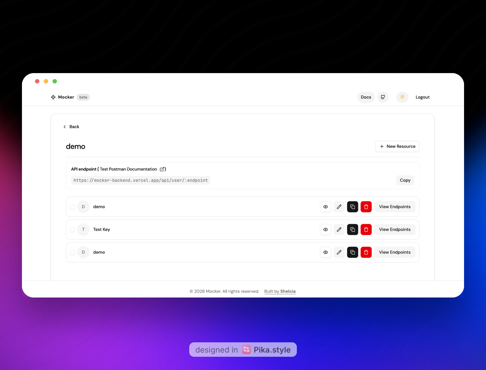 Mocker - Screenshot 4 showing product features and functionality