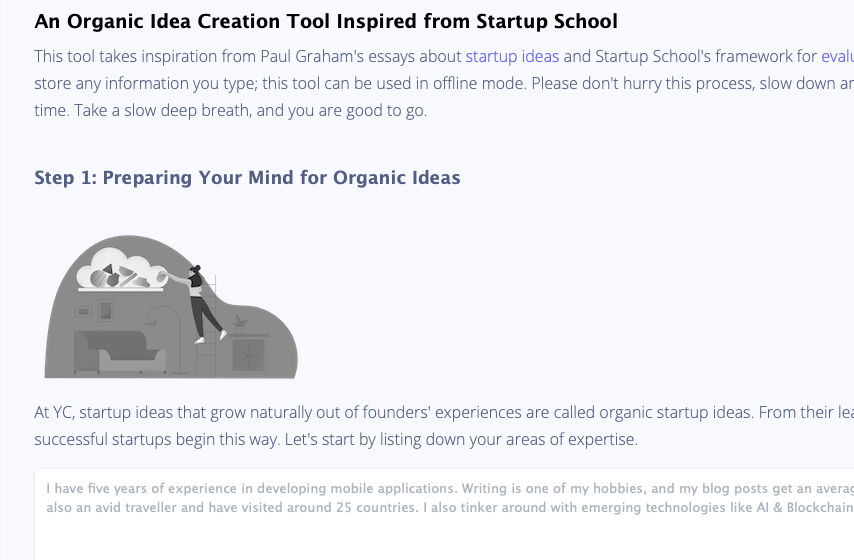 Organic Ideation Tool gallery image