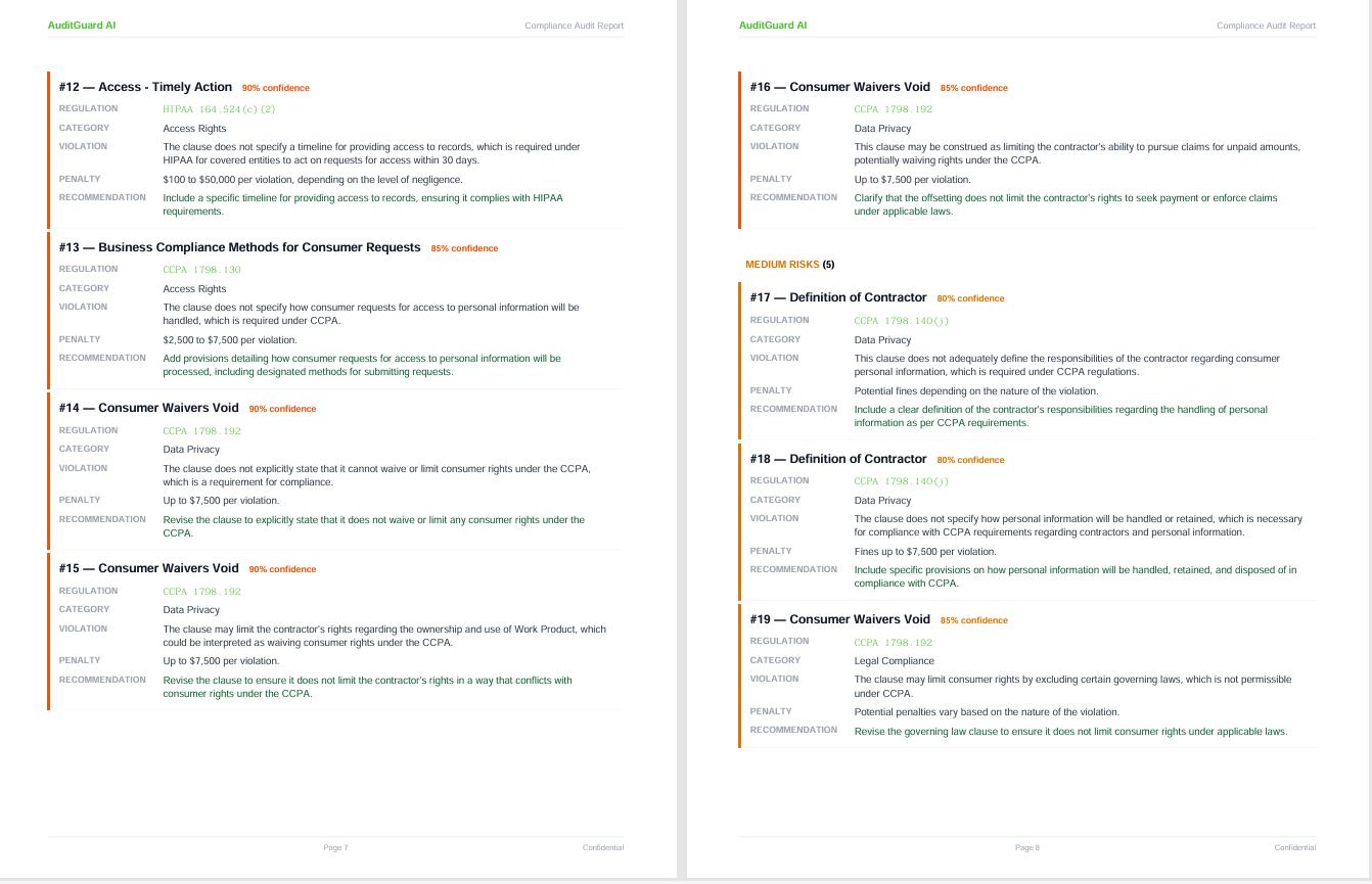 AuditGuard - Screenshot 5 showing product features and functionality