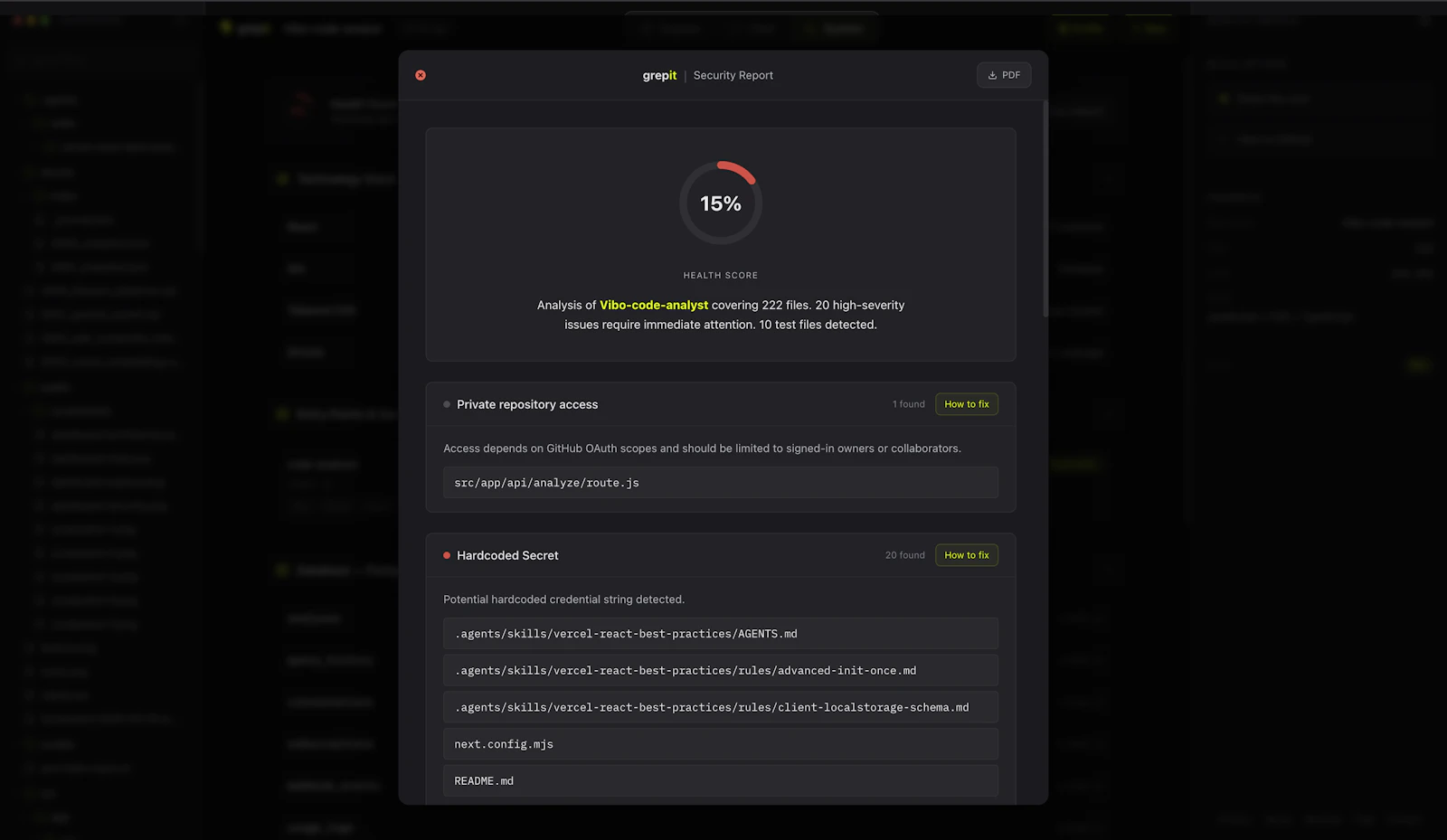 grepit — Understand Any Codebase screenshot 2