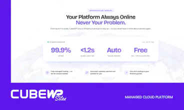 CubeWP Sites – Managed Cloud Platform gallery image