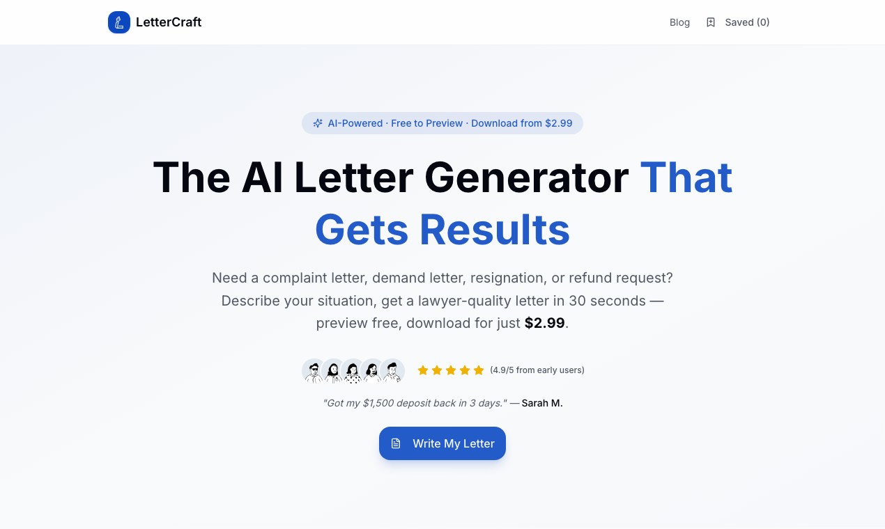 LetterCraft gallery image