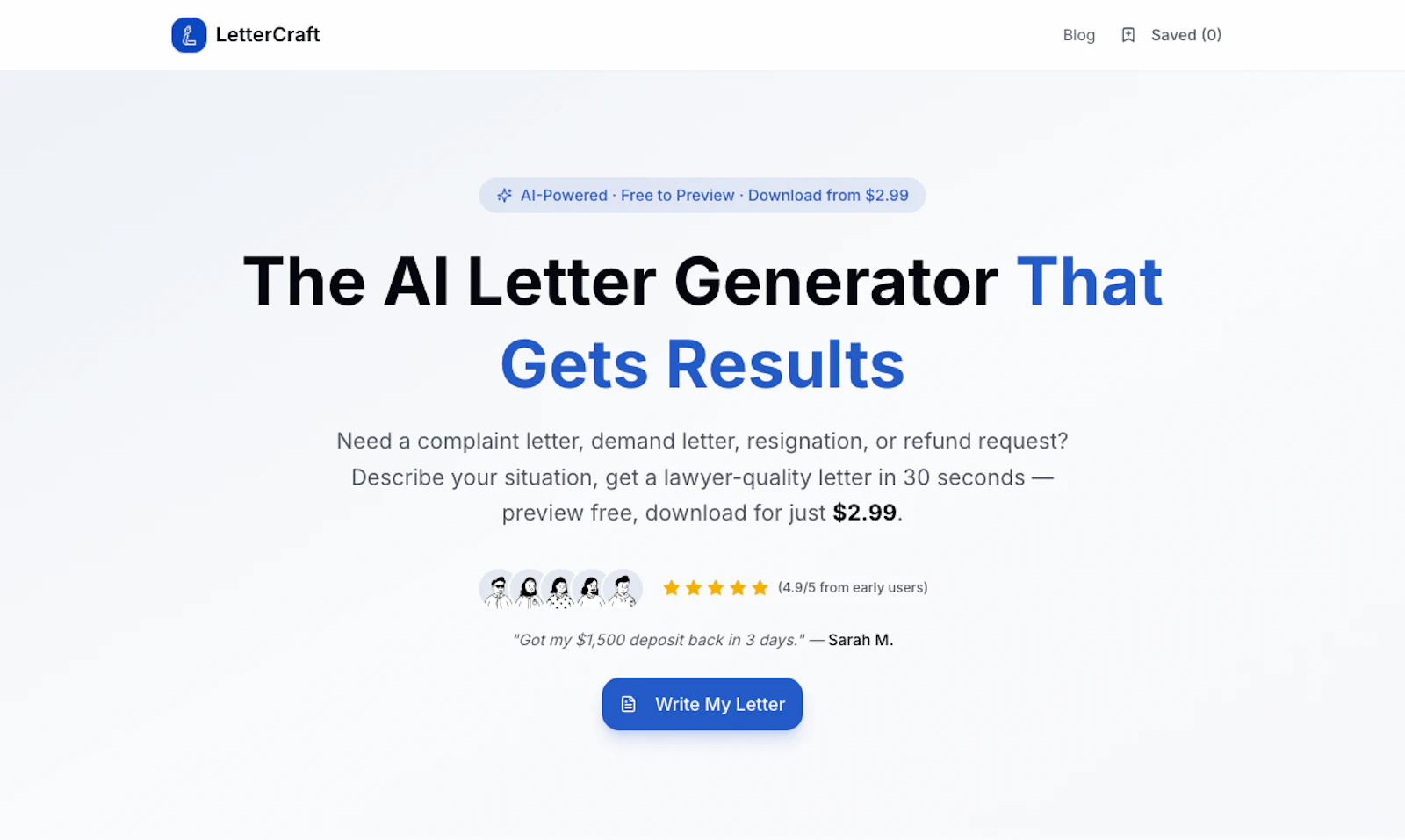 LetterCraft screenshot 1