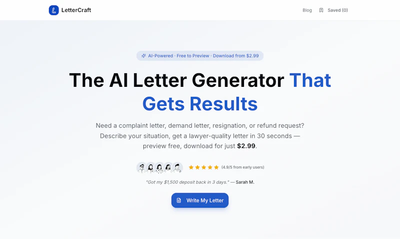 LetterCraft screenshot 1