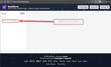 VaultNote App gallery image